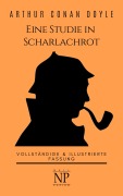 Cover-Bild zum Titel 'Sherlock Holmes - Eine Studie in Scharlachrot' von 'Arthur Conan Doyle'