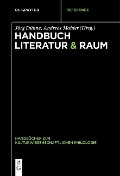 Cover-Bild zum Titel 'Handbuch Literatur & Raum' von ''
