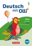 Cover-Bild zum Titel 'Deutsch mit Olli Erstlesen 1. Schuljahr. Arbeitsheft Start in Grundschrift' von 'Silke Bergmann, Diana Christ, Gabriele Stoll, Sabine Pfitzner-Kierzek, Kati Steinecke'