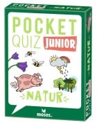 Cover-Bild zum Titel 'Pocket Quiz junior Natur' von 'Jürgen Winzer, Anton Dietz'