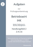 Cover-Bild zum Titel 'Aufgaben zur Prüfungsvorbereitung geprüfte Betriebswirte IHK' von 'Michael Fischer, Thomas Weber'