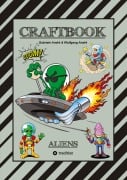 Cover-Bild zum Titel 'CRAFTBOOK - 100 SCIENCE FICTION MOTIVE - ALIEN - RAUMFAHRT - UFO - ASTRONAUTEN - KNIFFLIGE RÄTSEL - AUSSERIRDISCHE AUFGABEN - UNIVERSUM' von 'Gabriele André, Wolfgang André'