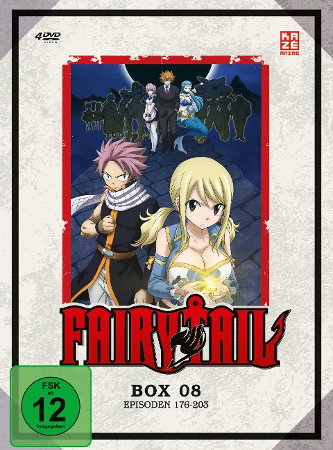 Fairy Tail - TV-Serie - DVD-Box 8 (Episoden 176-203) (4 DVDs) - 