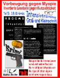 Cover-Bild zum Titel 'Vorbeugung gegen Myopie - Invertierte Lesetexte gegen Kurzsichtigkeit - INTENSIVTRAINING' von 'Uwe H. Sültz, Renate Sültz'