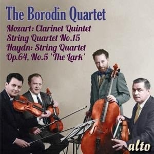 Streichquartett D-Dur/Klarinettenquintett in A-Dur - Borodin Quartet/Mozgovenko