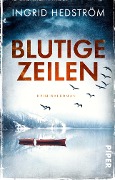Cover-Bild zum Titel 'Blutige Zeilen' von 'Ingrid Hedström'