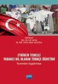 Cover-Bild zum Titel 'Etkinlik Temelli Yabanci Dil Olarak Türkce Ögretimi ;Kuramdan Uygulamaya' von 'Kolektif'