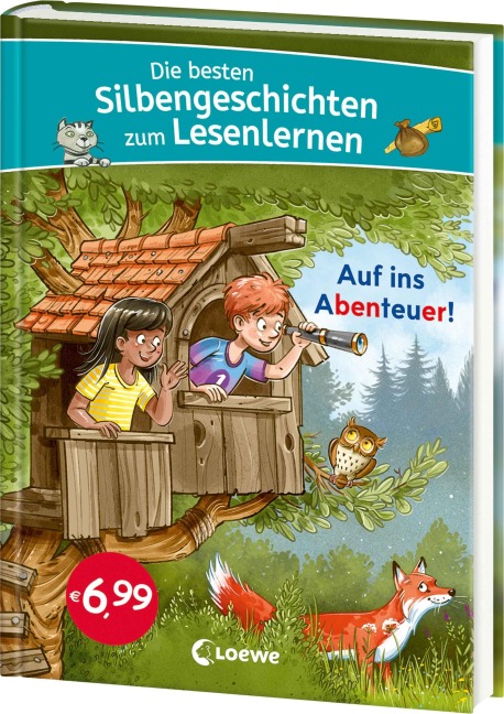 Die besten Silbengeschichten zum Lesenlernen - Auf ins Abenteuer! - 