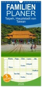 Cover-Bild zum Titel 'Familienplaner 2026 - Taipeh, Hauptstadt von Taiwan mit 5 Spalten (Wandkalender, 21 x 45 cm) CALVENDO' von 'Dieter Gödecke'