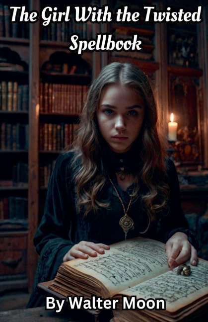 The Girl With The Twisted Spellbook - Walter Moon