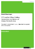 Cover-Bild zum Titel 'IT-Trend Real-Time-Bidding. Automatisiertes Bieten auf Online-Werbeflächen' von 'David Staudinger'
