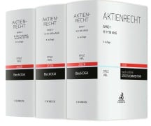 Cover-Bild zum Titel 'Aktienrecht. 3 Bände' von ''