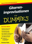 Cover-Bild zum Titel 'Gitarrenimprovisationen für Dummies' von 'Antoine Polin'