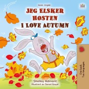 Cover-Bild zum Titel 'Jeg Elsker Høsten I Love Autumn (Norwegian English Bilingual Collection)' von 'Shelley Admont, Kidkiddos Books'