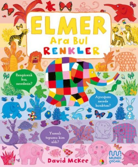 Elmer Ara Bul Renkler - David Mckee