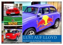 Cover-Bild zum Titel 'Lust auf LLOYD - Ein Kult-Auto der Fünfziger Jahre in Kuba (Wandkalender 2026 DIN A2 quer), CALVENDO Monatskalender' von 'Henning von Löwis of Menar'