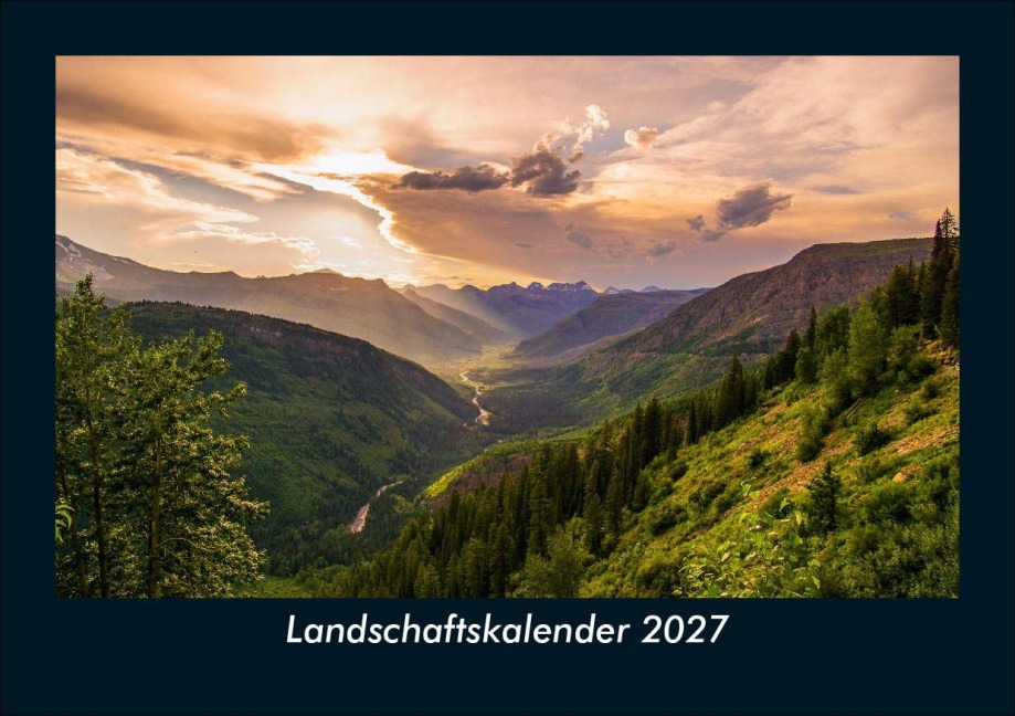 Landschaftskalender 2027 Fotokalender DIN A5 - Tobias Schmitt, Kevin Heber