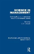 Cover-Bild zum Titel 'Science in Management' von ''