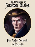 Cover-Bild zum Titel 'For Safe Deposit' von 'Hal Meredith'
