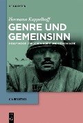 Cover-Bild zum Titel 'Genre und Gemeinsinn' von 'Hermann Kappelhoff'