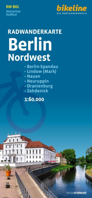 Radwanderkarte Berlin Nordwest RW-B01 - 