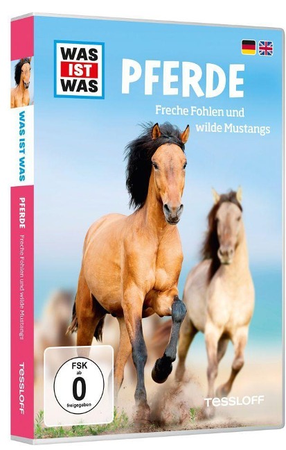 WAS IST WAS DVD Pferde. Freche Fohlen und wilde Mustangs - 