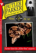 Cover-Bild zum Titel 'Parker lässt die Killer-Boa zappeln' von 'Günter Dönges'