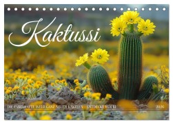 Cover-Bild zum Titel 'Kaktussi (Tischkalender 2026 DIN A5 quer), CALVENDO Monatskalender' von 'Kerstin Waurick'