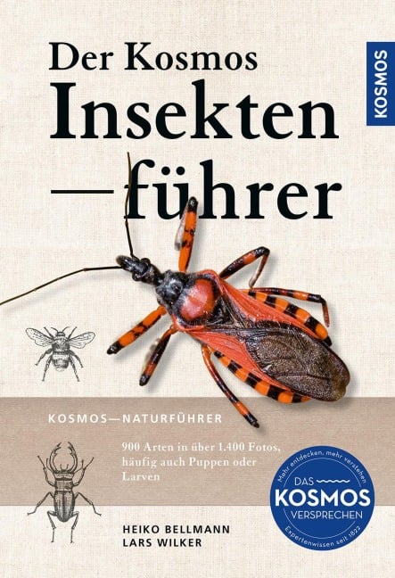 Der KOSMOS Insektenführer - Heiko Bellmann, Lars Wilker