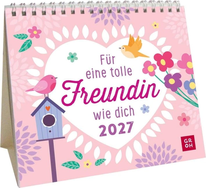 Mini-Kalender 2027: Für eine tolle Freundin wie dich - 