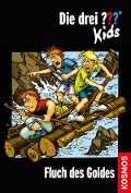 Cover-Bild zum Titel 'Die drei ??? Kids, 11, Fluch des Goldes (drei Fragezeichen Kids)' von 'Ulf Blanck'