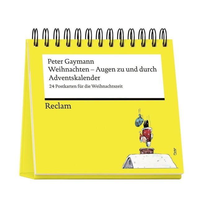 Weihnachten - Augen zu und durch. Adventskalender - Peter Gaymann