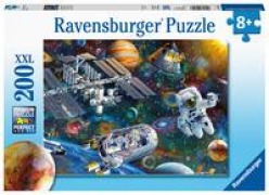Cover-Bild zum Titel 'Expedition Weltraum - Puzzle mit 200 Teilen' von ''