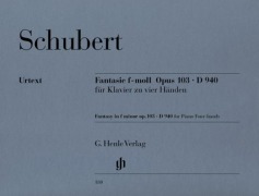 Cover-Bild zum Titel 'Fantasie f-moll op. 103 D 940' von 'Franz Schubert'
