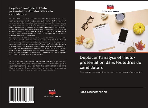 Déplacer l'analyse et l'auto-présentation dans les lettres de candidature - Sara Ghasemzadeh