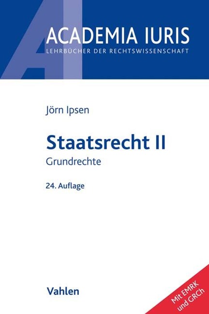 Staatsrecht II - Jörn Ipsen