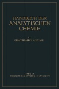 Elemente der Zweiten Nebengruppe - Remigius Fresenius, Herbert Funk, Gerhart Jander
