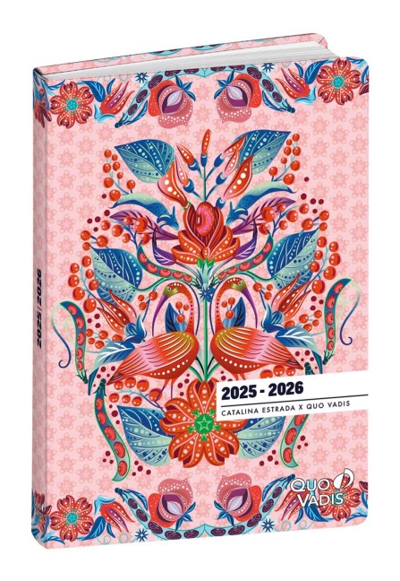 Schülerkalender Forum Estrada rosa 2025/2026 - 