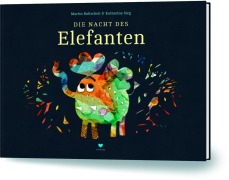 Cover-Bild zum Titel 'Die Nacht des Elefanten' von 'Martin Baltscheit'