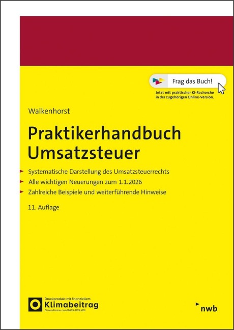 Praktikerhandbuch Umsatzsteuer - Ralf Walkenhorst