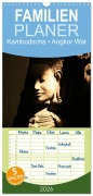 Cover-Bild zum Titel 'Familienplaner 2026 - Kambodscha ¿ Angkor Wat mit 5 Spalten (Wandkalender, 21 x 45 cm) CALVENDO' von 'Elisabeth Stanzer'