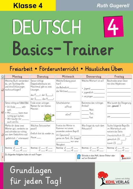 Deutsch-Basics-Trainer / Klasse 4 - Ruth Gugerell