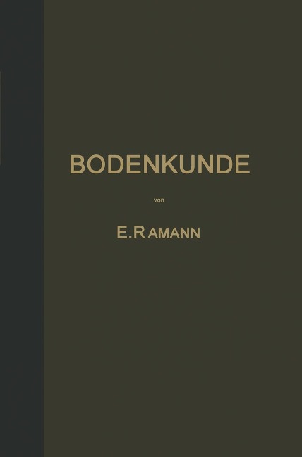 Bodenkunde - E. Ramann