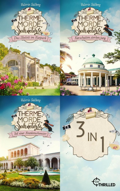 Therme, Morde, Sahnetorte | 3 Cosy Krimis, die dir ein Lächeln ins Gesicht zaubern - Valerie Salberg