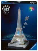 Cover-Bild zum Titel '3D Puzzle Iconics: Eiffelturm - mit Licht' von ''