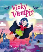 Cover-Bild zum Titel 'Vicky Vampir' von 'Sandra Ritzinger'