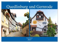 Cover-Bild zum Titel 'Quedlinburg und Gernrode (Wandkalender 2027 DIN A2 quer), CALVENDO Monatskalender' von 'Gisela Kruse'