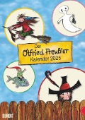 Der Otfried-Preußler-Kalender 2025 - Wandkalender für Kinder - Mit Räuber Hotzenplotz, Kleiner Hexe und Co. - 29,7 x 42 cm - Spiralbindung - 
