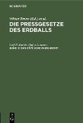 Cover-Bild zum Titel 'Das dänische Preßrecht' von 'Oluf H. Krabbe, Olafur Larusson'
