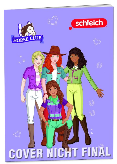 schleich® Horse Club(TM) - Glitzer-Anziehsticker - 